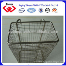 stainless steel wire mesh basket